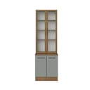 Vitrina Agata gris 70cm
