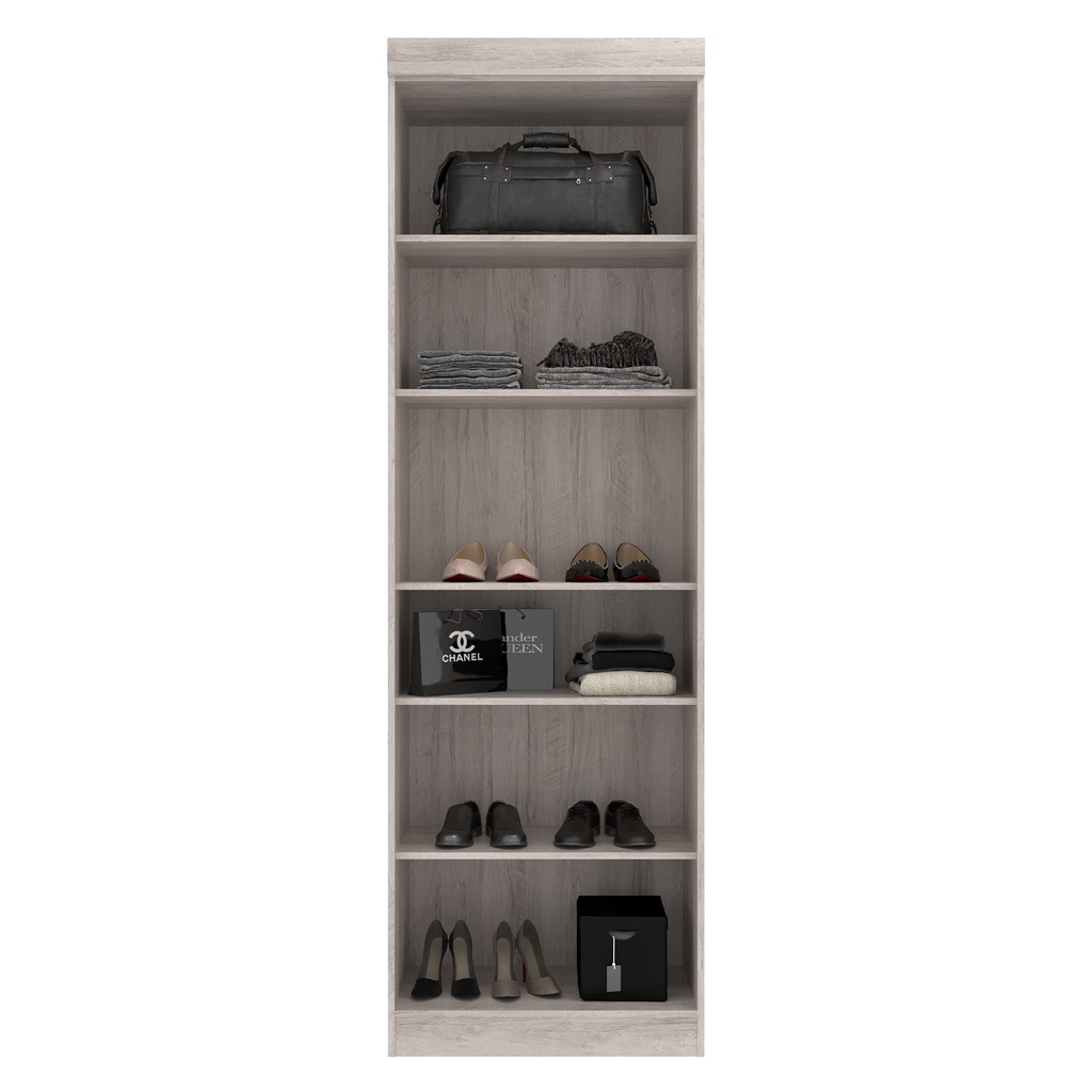 Zapatero Multiuso Ariel Nature 2 Puertas 56cm