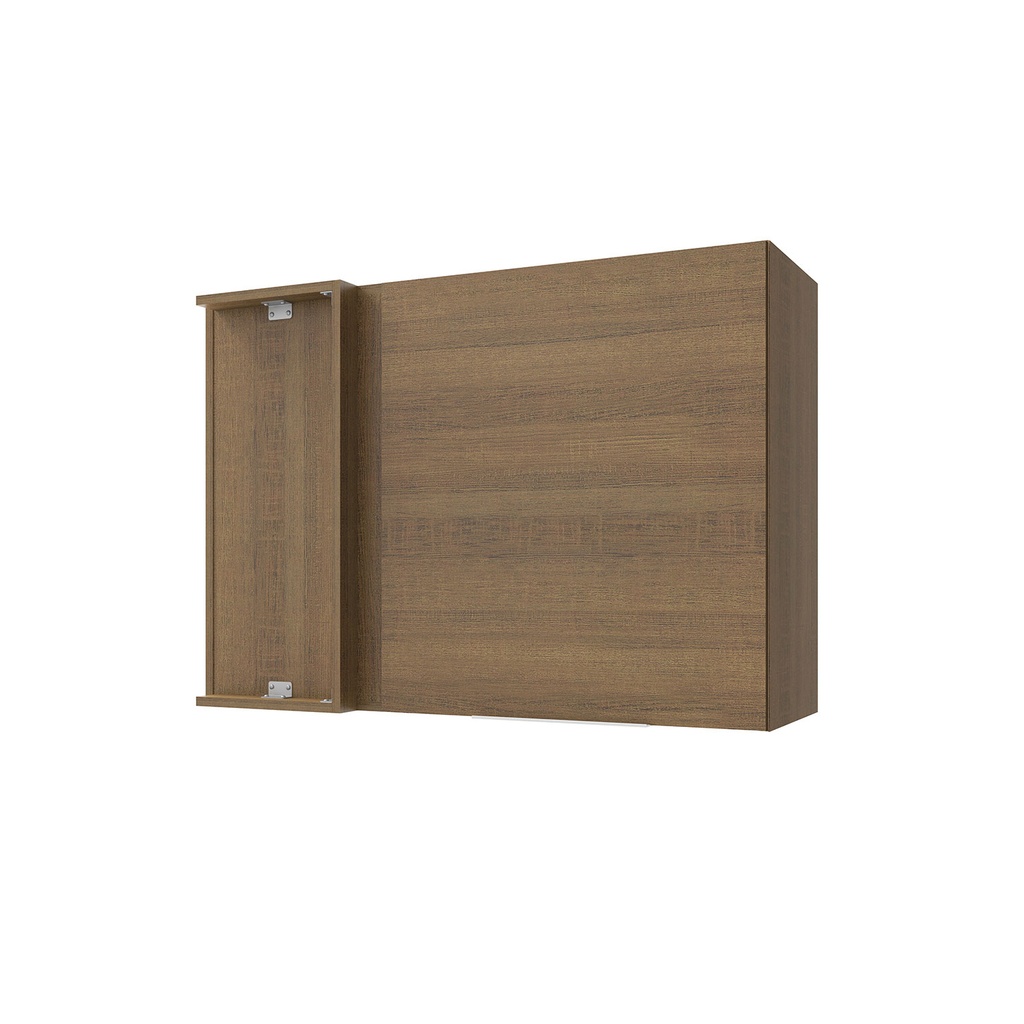 Aéreo esquinero Stella café 1 puerta 94cm